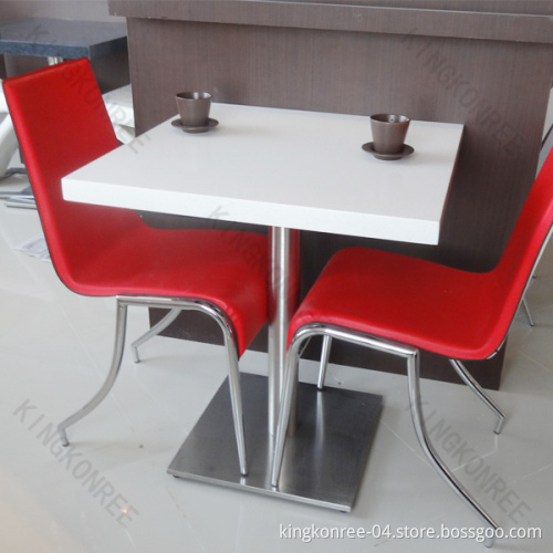 Artificial Stone Dining Table/Artificial Quartz Stone Restaurant Dining Table
